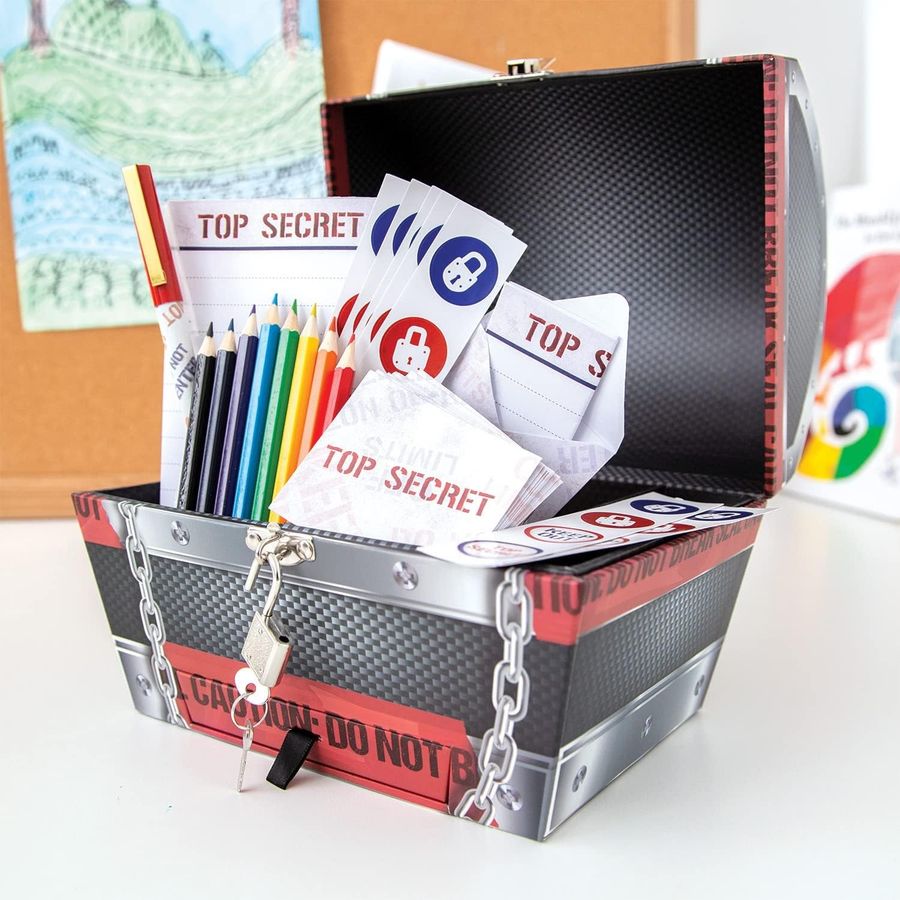 Peaceable Kingdom Keep Out Treasure Box, view 3