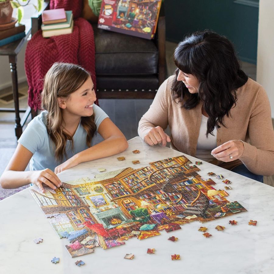 Peaceable Kingdom Library Pass Along Puzzle, view 3