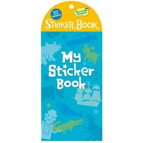 Peaceable Kingdom Little Sticker Keeper Book, Blue