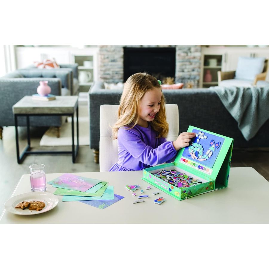 Peaceable Kingdom Mermaid Island Sparkle Mosaics, view 2