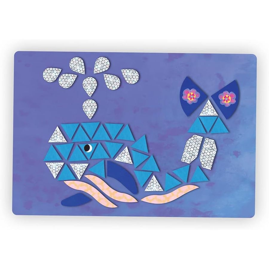 Peaceable Kingdom Mermaid Island Sparkle Mosaics, view 4