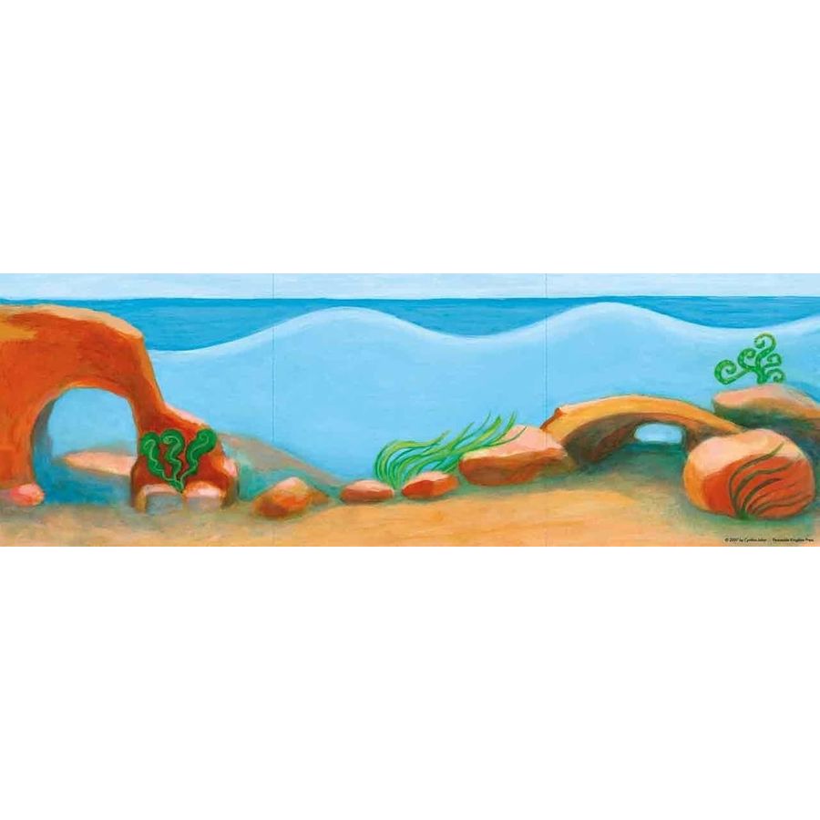 Peaceable Kingdom Mermaid Reusable Sticker Tote, view 4