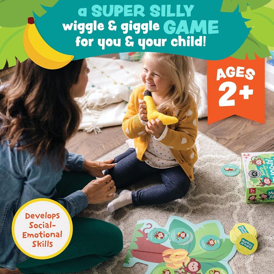 Peaceable Kingdom Monkey Around Toddler Game, view 2