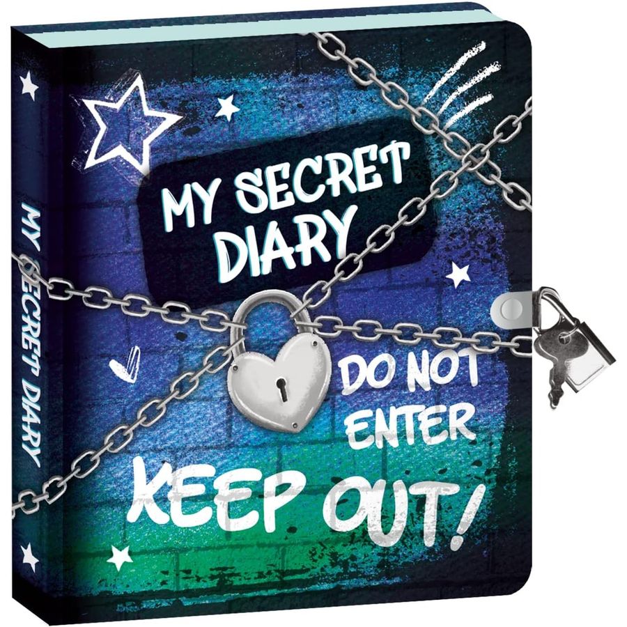 Peaceable Kingdom My Secret Diary with Lock and Key