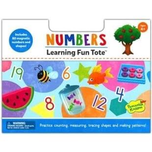 Peaceable Kingdom Numbers Learning Fun Tote