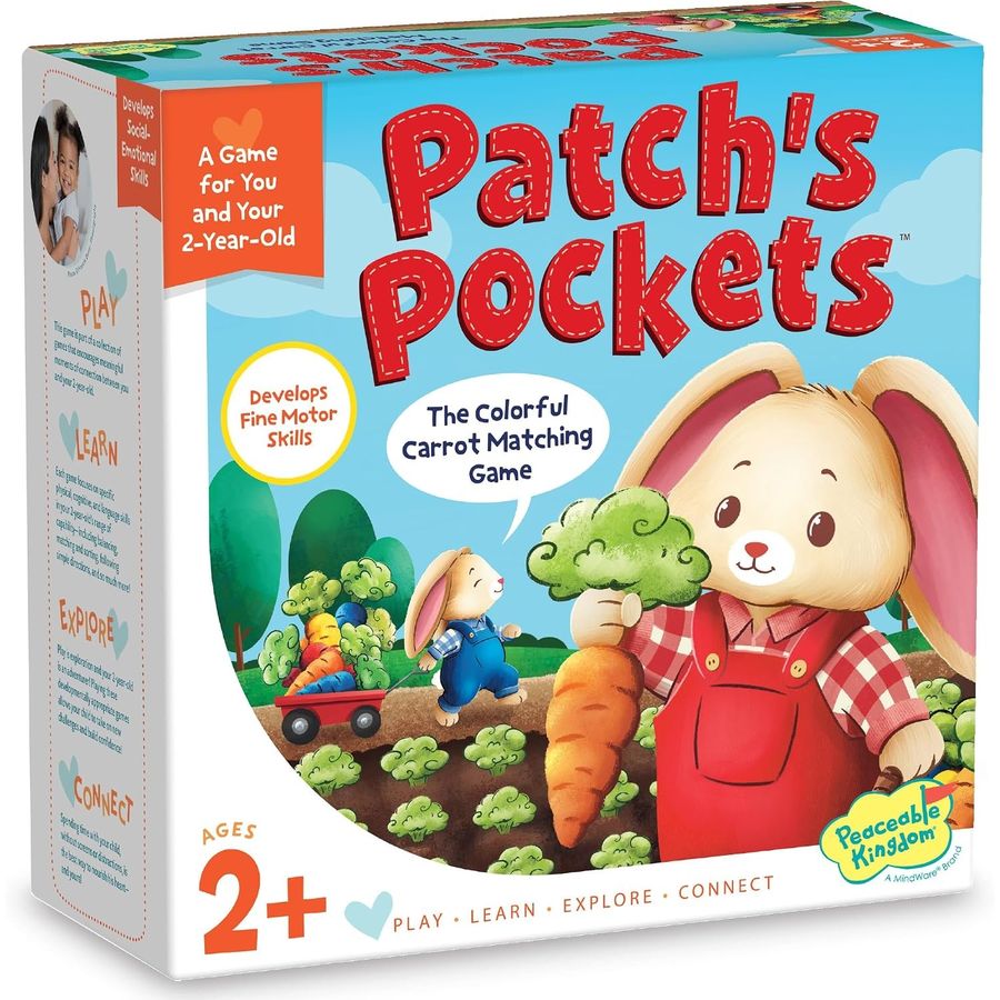 Peaceable Kingdom Patch's Pockets Color Game