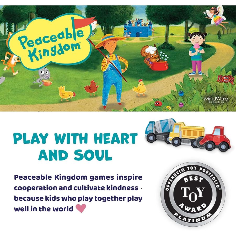 Peaceable Kingdom Puzzle and Play: Construction Site, view 5