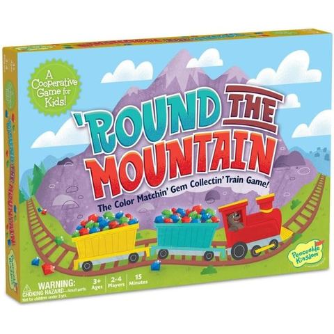 Peaceable Kingdom Round the Mountain Cooperative Board Game