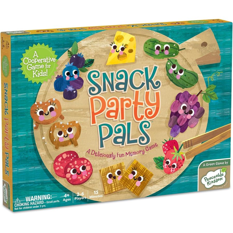 Peaceable Kingdom Snack Party Pals Cooperative Game