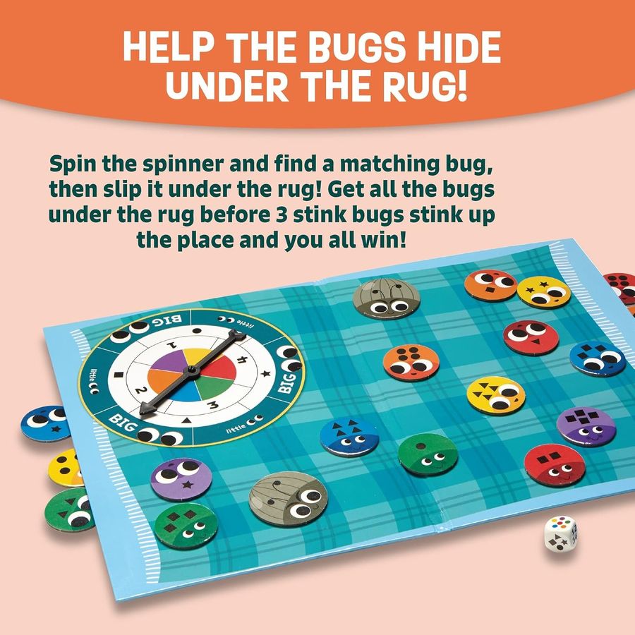Peaceable Kingdom Snug as a Bug in a Rug Game, view 3