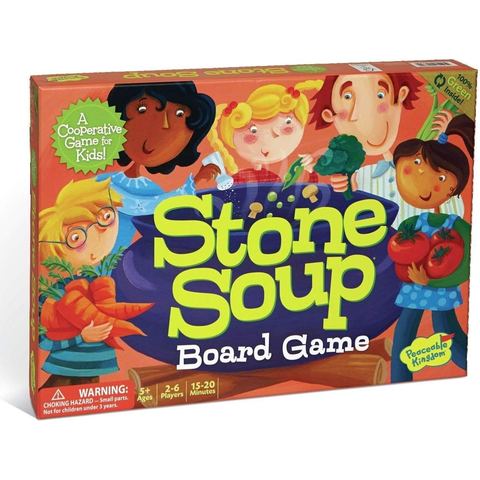 Peaceable Kingdom Stone Soup Cooperative Memory Game