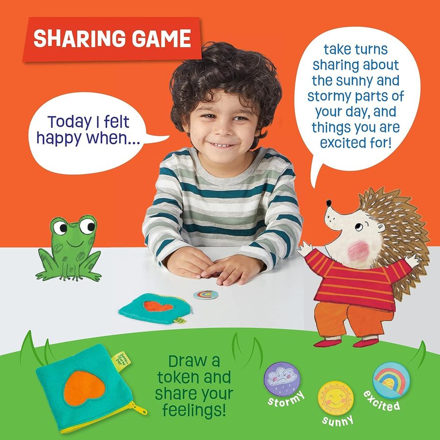 Peaceable Kingdom Sunny and Stormy Day Book and Game, view 5