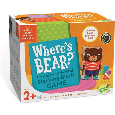 Peaceable Kingdom Where's Bear Stacking Game